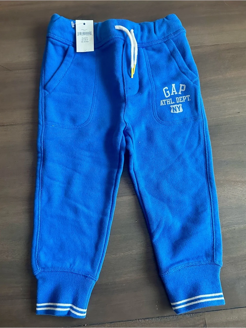 GAP Bright Royal Blue Kids Jogger Pants and Top